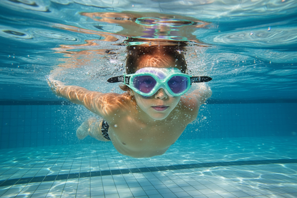 Nike Expanse Youth Swim Goggles - Kids Ages 3–6  Fitness Swim Goggles  Nike