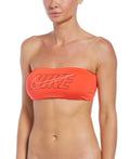 Nike Women's Multi Logo Bandeau Bikini Top  Bikini Top  Nike
