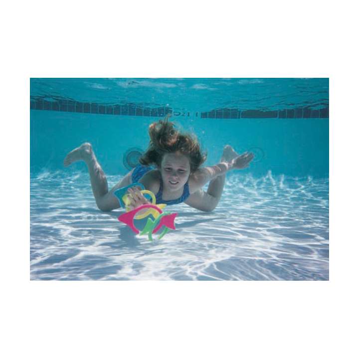 Water Gear Goin' Fishin' Dive Rings  Kids Pool Toys  Water Gear
