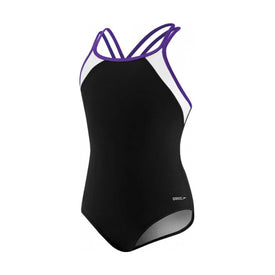 Speedo Girls Splice One Piece Swimsuit  Girls Swimwear  Speedo