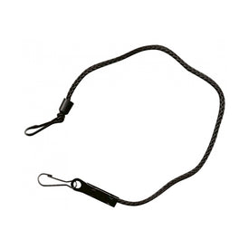 Fox 40 9in Clipper Lanyard Black  Swim Keychains and Lanyards  Fox 40