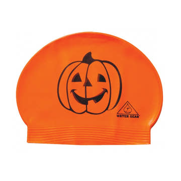 Water Gear Swim Cap PUMPKIN  Swim Caps  Water Gear