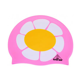 Water Gear Flower Silicone Swim Cap  Swim Caps  Water Gear
