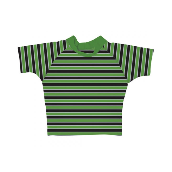 I Play Stripe Rash Guard  Swim Gear  I Play