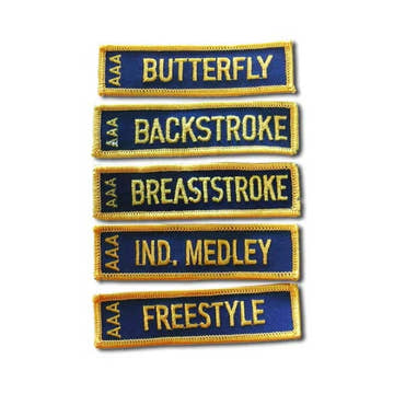 Swimming Patches Aaa  Swim Novelties  Custom
