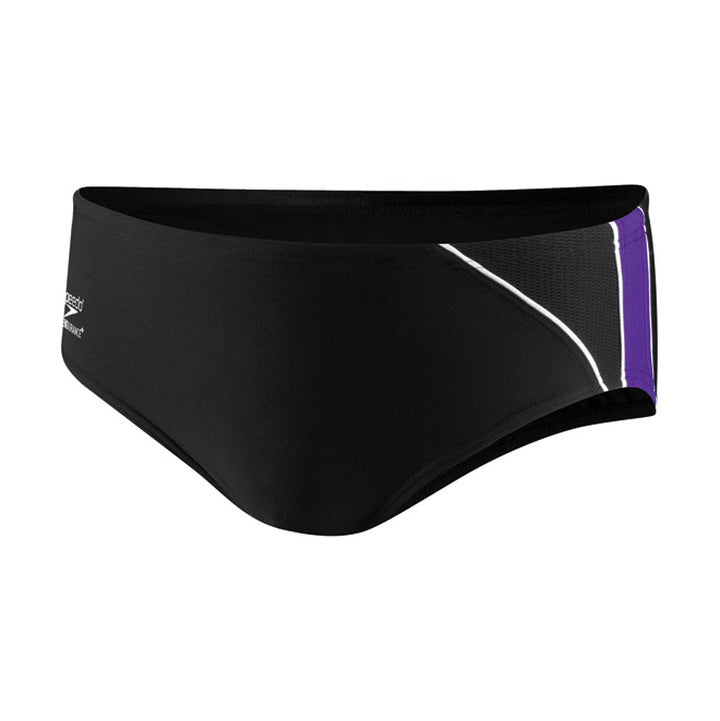 Speedo Mercury Splice Brief Male Black/Red 24 Speedo Mercury Splice Brief Male Black/Red 24