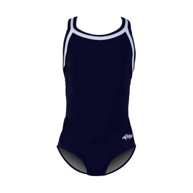 Dolfin Girls Solid Dbx Back  Girls One Piece  Dolfin