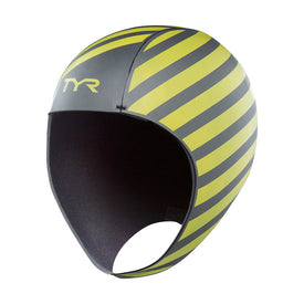 Tyr Hi-vis Neoprene Swim Cap  Swim Caps  TYR