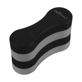 Dolfin Black/Silver Adult Pull Buoy  Swim Gear  Dolfin