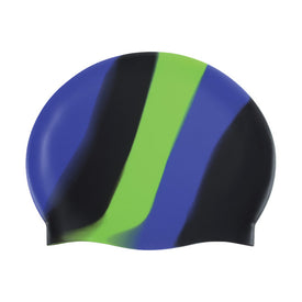 Dolfin Color Burst Silicone Swim Cap  Swim Caps  Dolfin