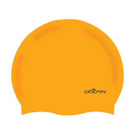 Dolfin Swim Cap Solid  Swim Caps  Dolfin