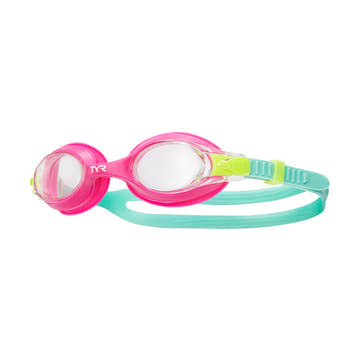 Tyr Pink Swimple Kids Swim Goggles  Kids Swimming Goggles  Tyr