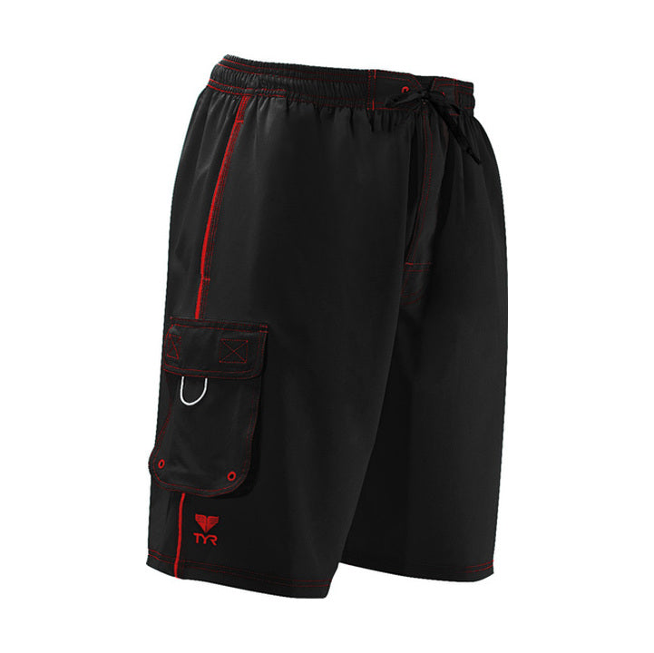 Tyr Men Challenger Trunk  Men's Aqua Fitness Trunks  Tyr