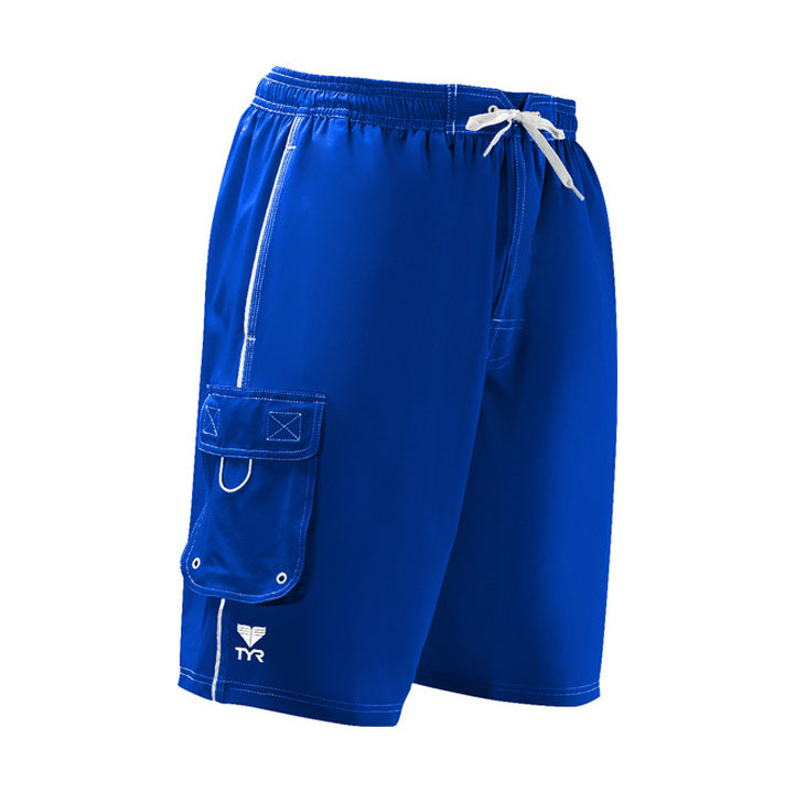 Tyr Men Challenger Trunk  Men's Aqua Fitness Trunks  Tyr