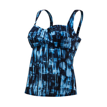 Tyr Tremiti Durafast Elite Twisted Bra Tankini Top Female  Women's Tankini Top  Tyr
