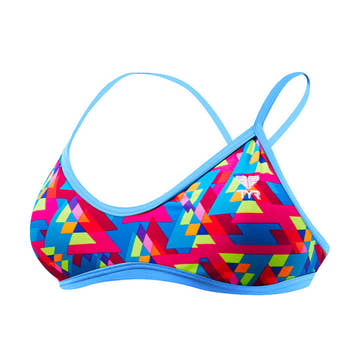 Tyr Two Piece Top Pink Le Reve Trinity  Two Piece Top  Tyr