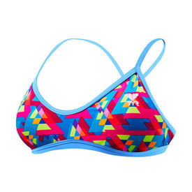 Tyr Two Piece Top Pink Le Reve Trinity  Two Piece Top  Tyr