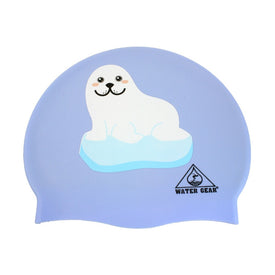 Water Gear Swim Cap SEAL ON ICEBERG  Swim Caps  Water Gear
