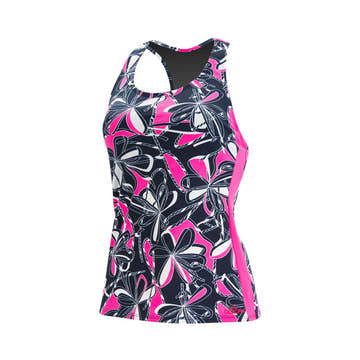 Dolfin Tankini KNOTTY FLOWERS  Women's Aquatic Fitness Swimsuits  Dolfin