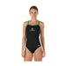 Sand Point Speedo Solid Polyester Flyback Female