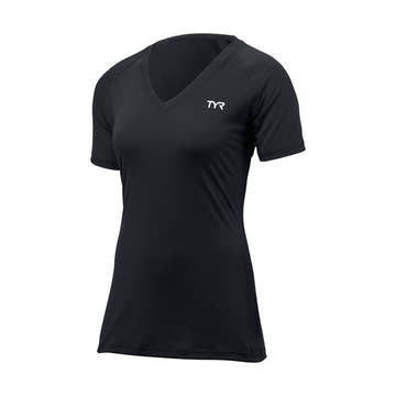 Tyr Women's Tech Tee ALLIANCE Ext. Sizing  Swim T-shirts  Tyr