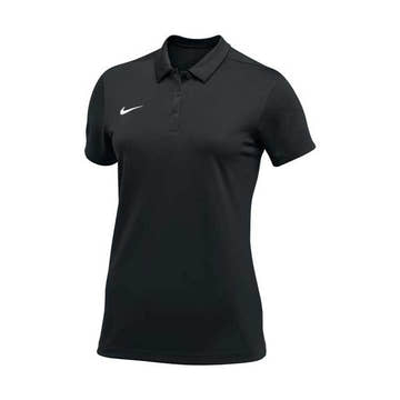 Nike Women's TEAM Polo Shirt  Collared Polo Swim Shirts  Nike