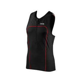 Tyr Carbon Triathlon Tank w/Zipper Male  Tri Tops  Tyr