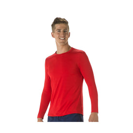 Dolfin Men'S Rash Guard Solid Long Sleeve  Long Sleeve Rash Guard  Dolfin