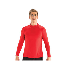 Dolfin Men's Rash Guard Mock Neck Long Sleeve  Rash Guards and Swim Shirts  Dolfin