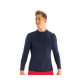 Dolfin Men's Rash Guard Mock Neck Long Sleeve  Rash Guards and Swim Shirts  Dolfin