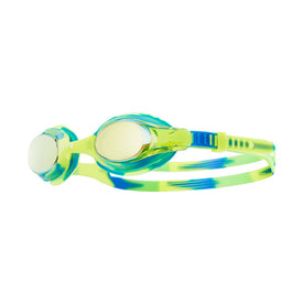 TYR Swimple Tie Dye Mirrored Kids' Swim Goggles  Kids Swimming Goggles  Tyr