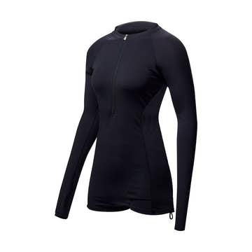 Tyr Swimsuit Solid FIONA Long Sleeve  Women's Aquatic Fitness Swimsuits  Tyr