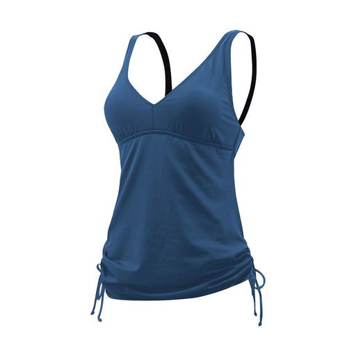 Tyr V-Neck Tankini Top SOLID