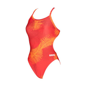 Arena Women's One Piece Swimsuit PALM FOREST MaxLife Challenge Back  Competition Swimsuits  Arena