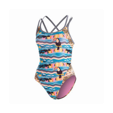 Dolfin Uglies Toucan Double Strap Open Keyhole Back  Dolfin Uglies Swimwear  Dolfin