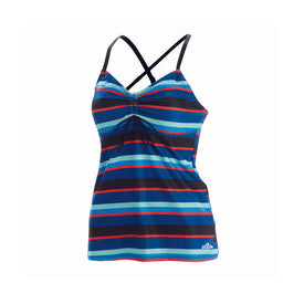 Dolfin Aquashape Blue Multi Stripe Tankini Top  Women's Tankini Top  Dolfin