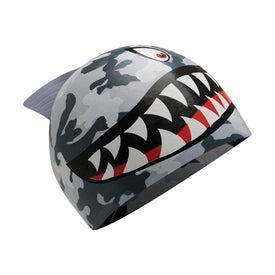 Tyr Shark Kid's Swim Cap  Kids Swim Caps  Tyr