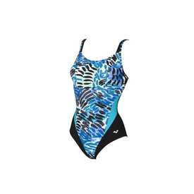 Arena Emerald Strap Back One Piece Swimsuit  Women's Aquatic Fitness Swimsuits  Arena