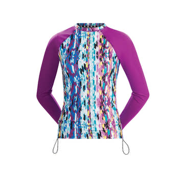 Dolfin Uglies Women'S Rash Guard Weave Me Alone  Dolfin Uglies Swimwear  Dolfin