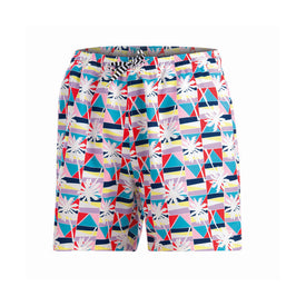 Dolfin Uglies Swim Trunk Miami Heat 5" Shorty  Men's Aqua Fitness Trunks  Dolfin