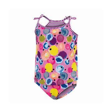 Dolfin Toddler Swimsuit BUBBLE GUM TANKINI  Girls Swimwear  Dolfin