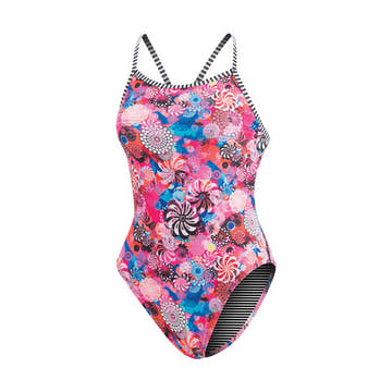 Dolfin Uglies Lush Life Double Strap Back Swimsuit  Dolfin Uglies Swimwear  Dolfin