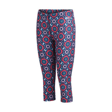 Dolfin Aquashape Mosaic Aqua Swim Capri  Women's Aquatic Fitness Swimsuits  Dolfin