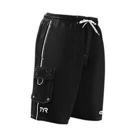 TYR Men's Guard Challenger Swim Short Trunk  Men's Lifeguard Shorts  Tyr