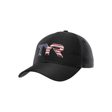 Tyr Fitted Usa Hat Black  Visors  Tyr