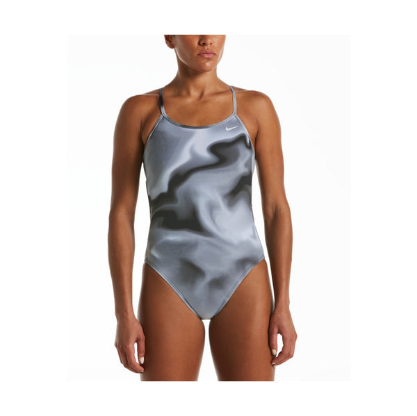 Nike One Piece Swimsuit Amp Axis Modern Cut-Outs