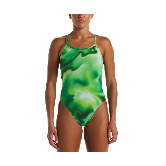 Nike One Piece Swimsuit Amp Axis Modern Cut-Out