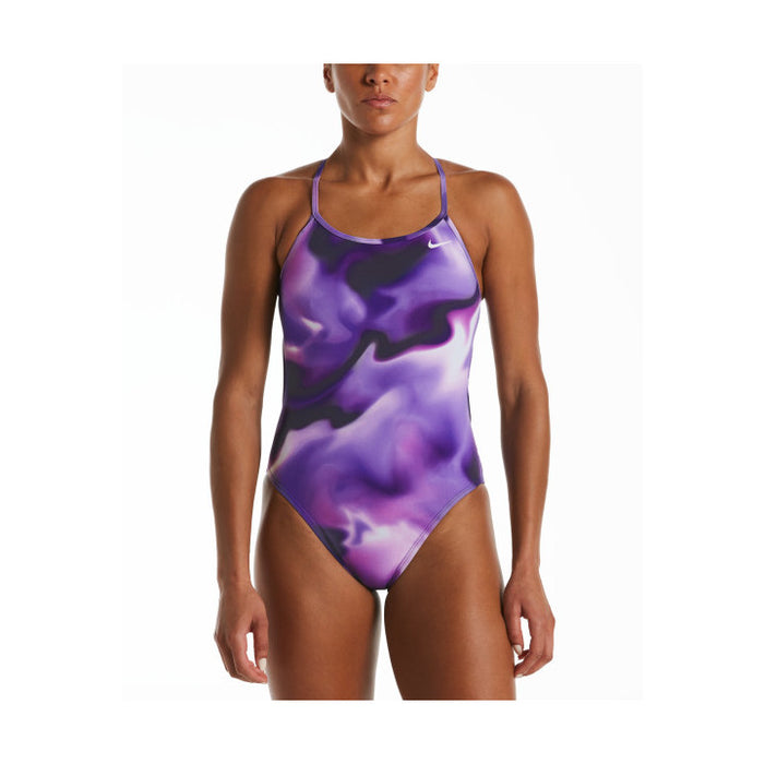 Nike One Piece Swimsuit Amp Axis Modern Cut-Out