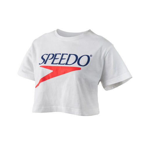 Speedo Vintage Logo Crop Tee