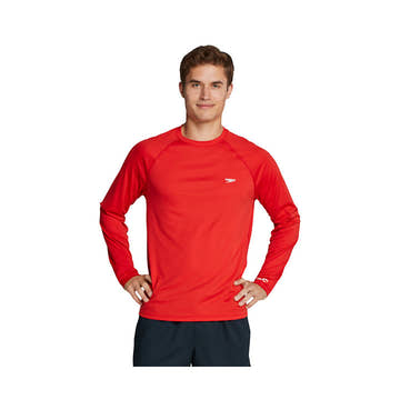 Speedo Unisex Easy Long Sleeve Swim Shirt  Long Sleeve Rash Guard  Speedo